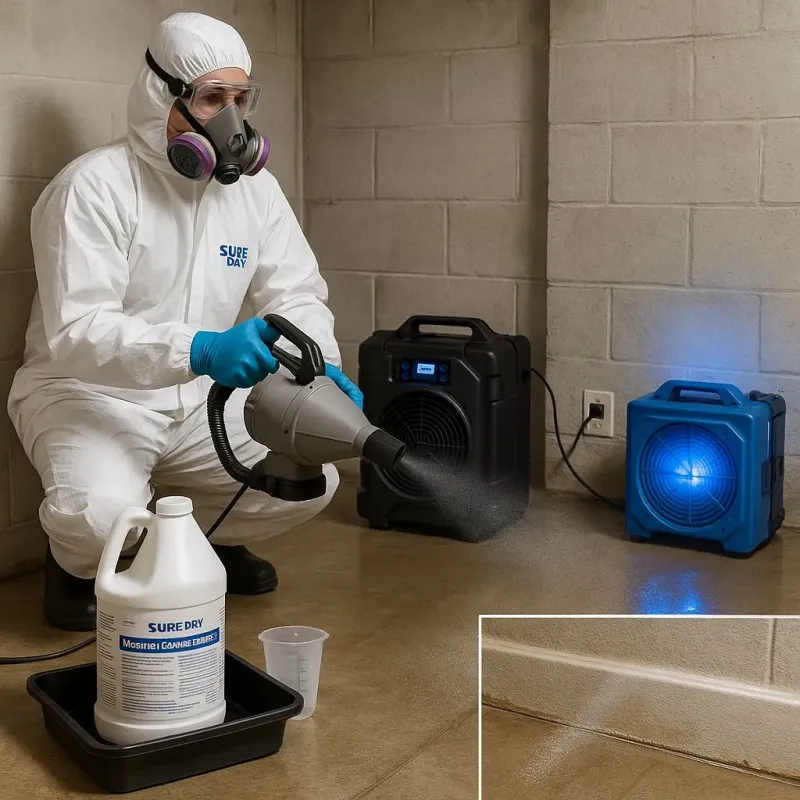 Sanitization and Odor Removal process in Milam County, TX