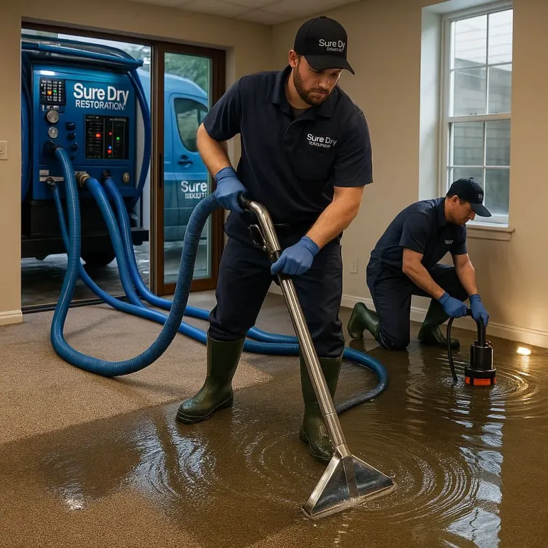Water Extraction and Removal process in Milam County, TX